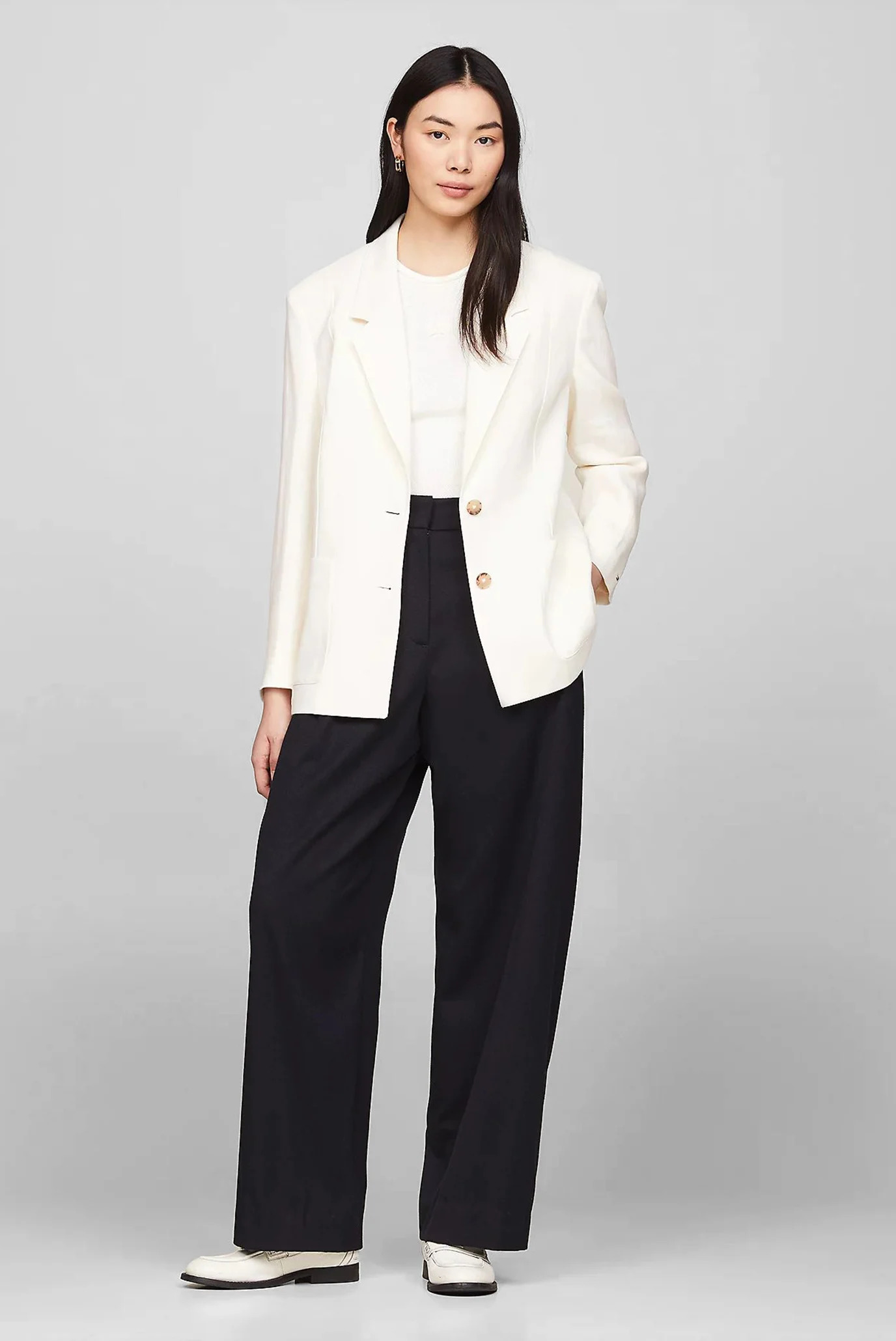TOMMY HILFIGER - Elevated Single Breasted Relaxed Blazer