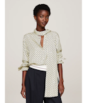 Foulard Tie Neck Blouse