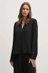 Regular V-Neck Blouse