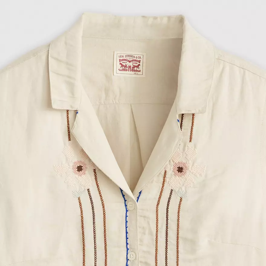 LEVI'S - Sonny Novelty Camp Shirt Neutrals