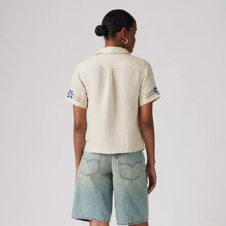 LEVI'S - Sonny Novelty Camp Shirt Neutrals
