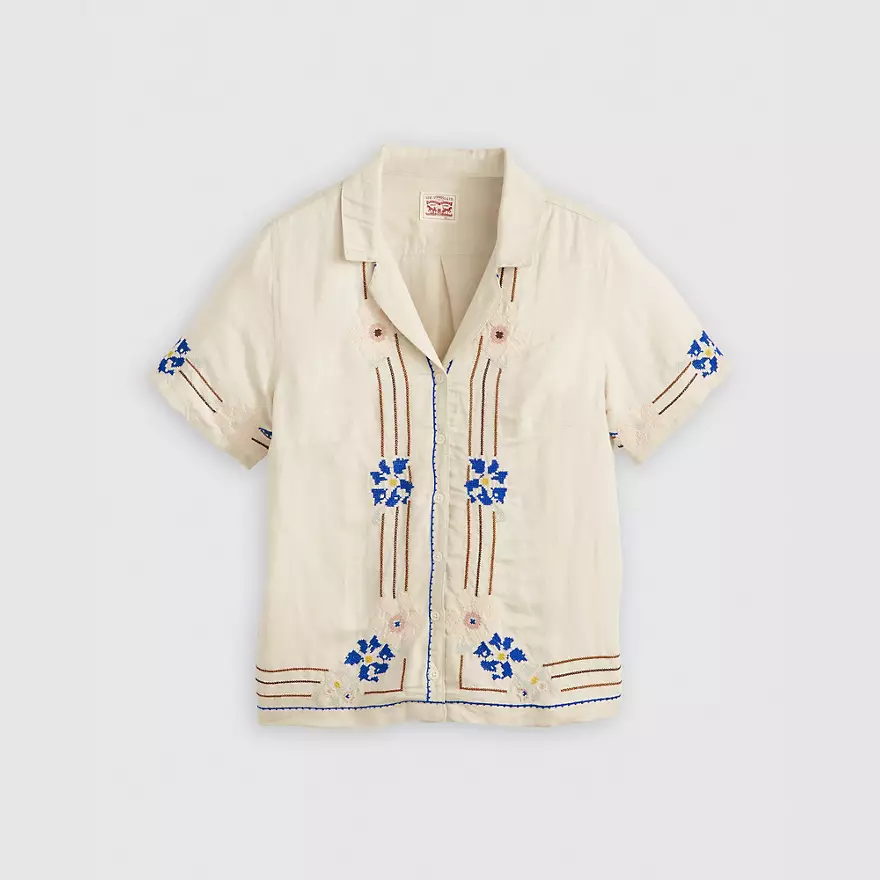 LEVI'S - Sonny Novelty Camp Shirt Neutrals