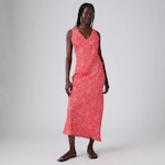 Atalia Slip Dress Reds