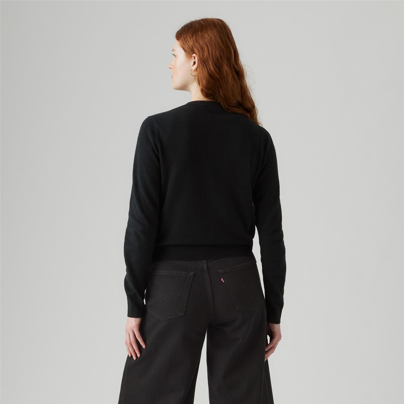 LEVI'S - Tara Super Soft Crewneck Cardi Blacks