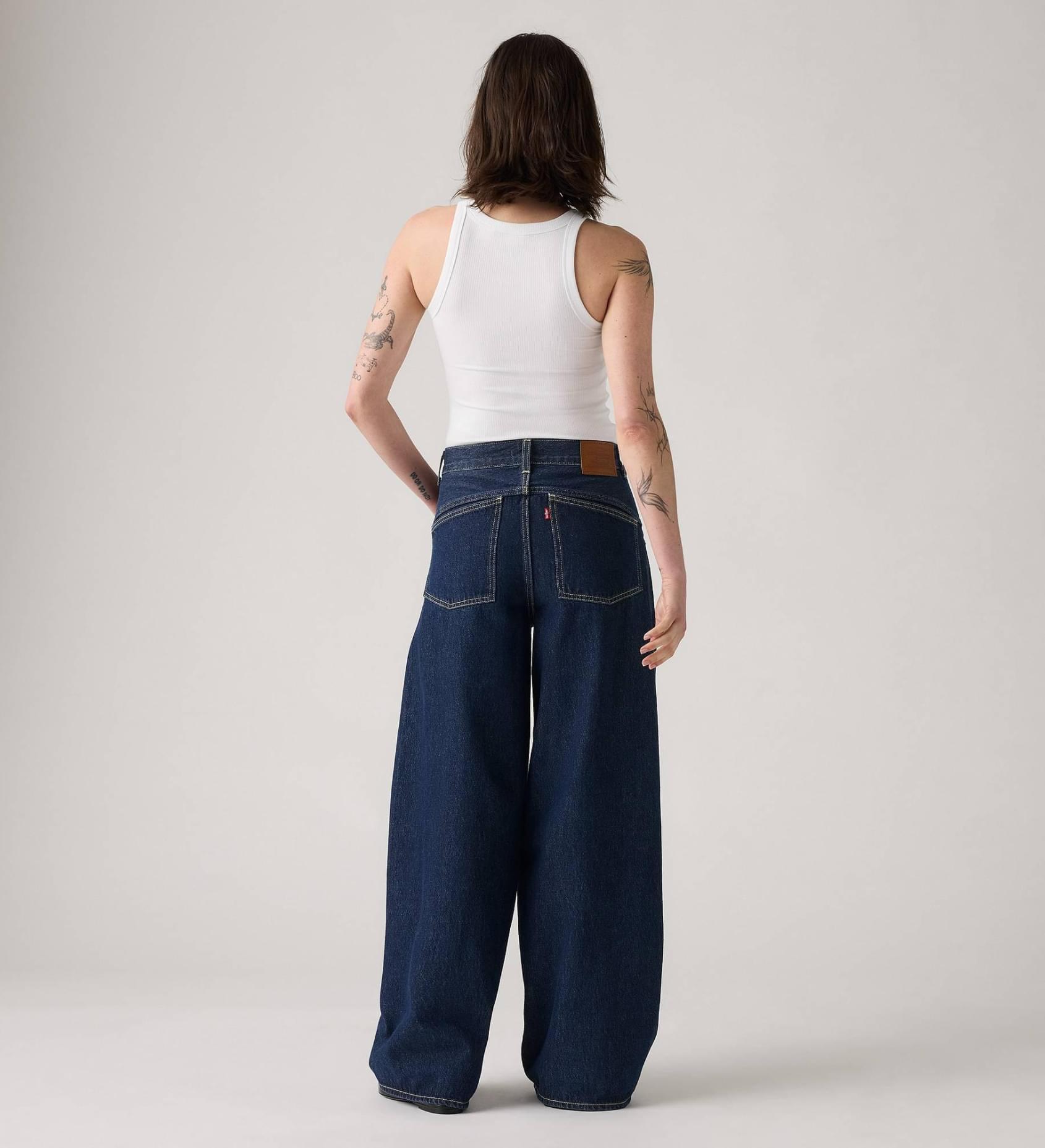 LEVI'S - Super Baggy Barrel Dark Indigo
