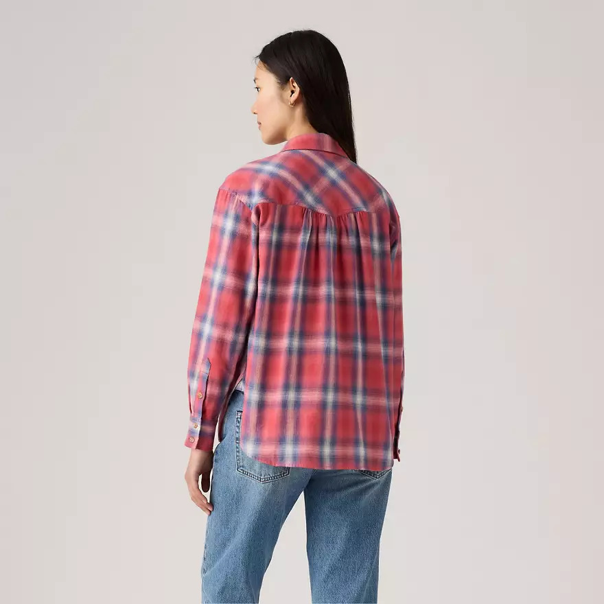 LEVI'S - Western Harlie Flannel Reds