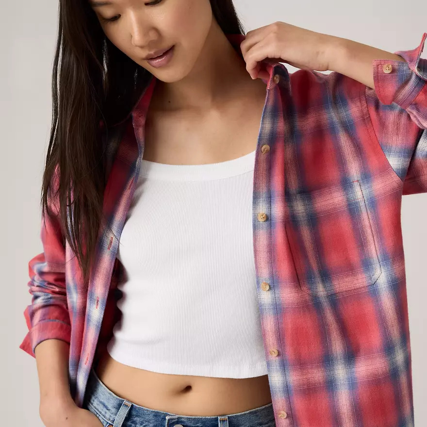 LEVI'S - Western Harlie Flannel Reds