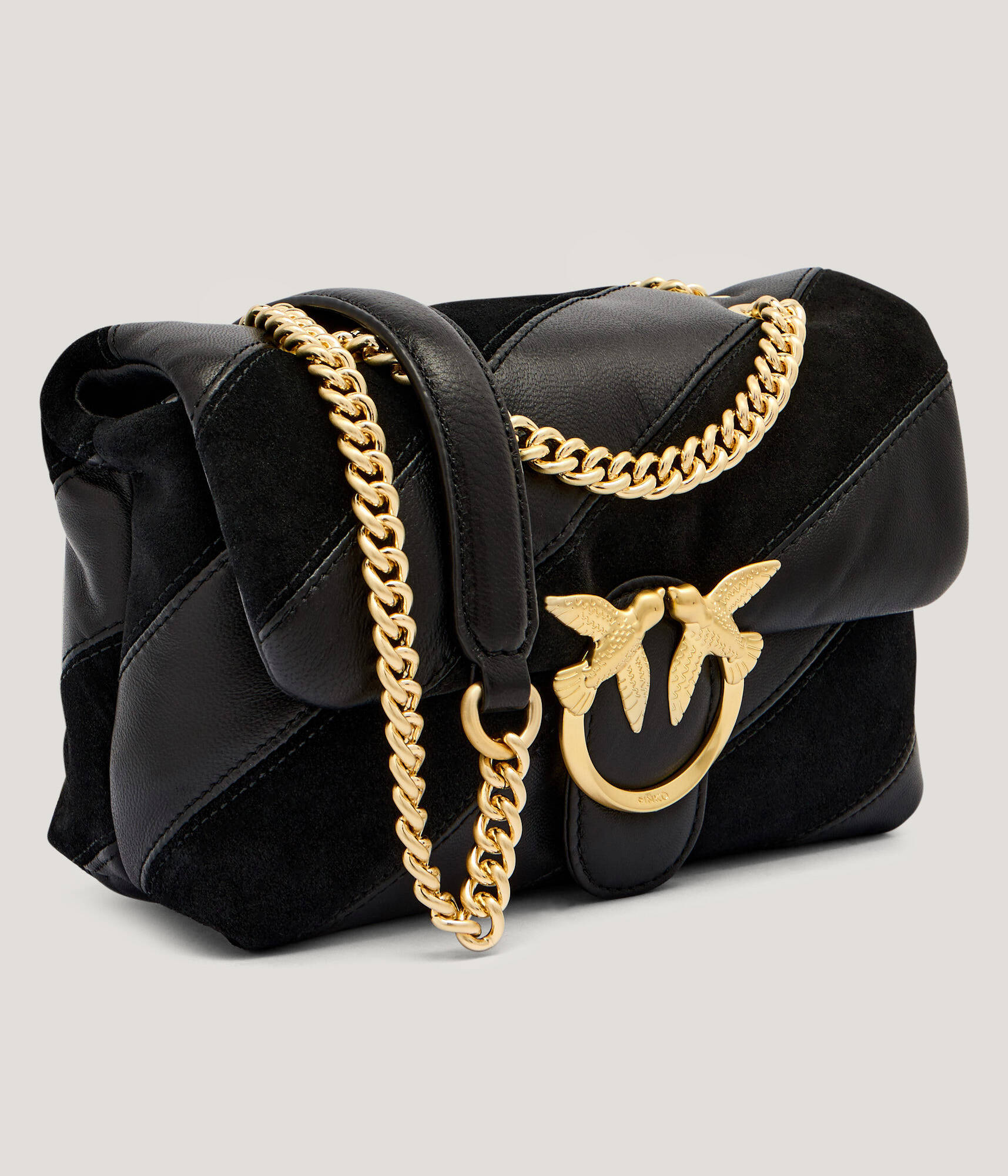 PINKO - Love Puff Mini Nappa + Sued