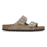 Leather Arizona Rivet Leve Taupe