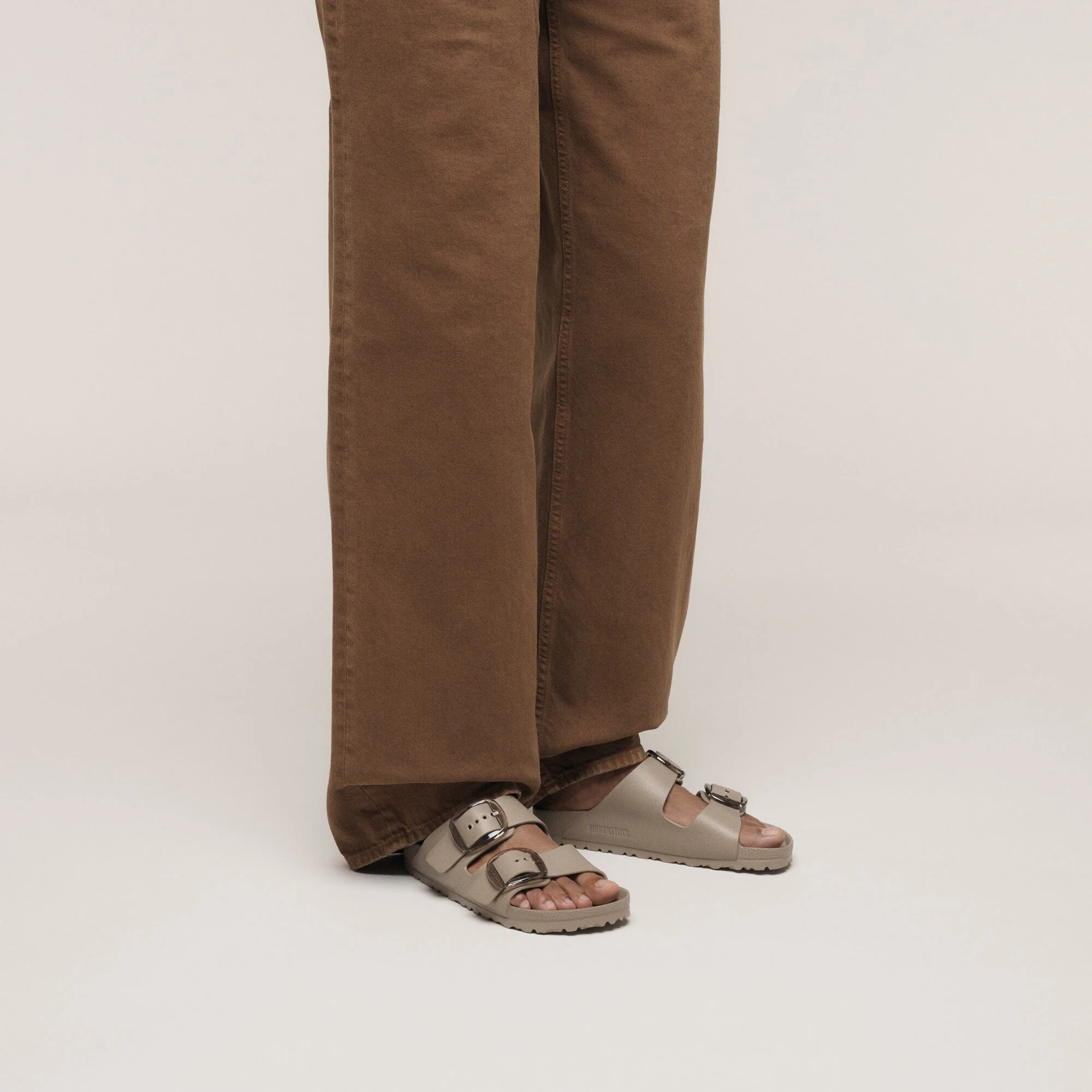 BIRKENSTOCK - Eva Arizona Big Buckle Gray Taupe