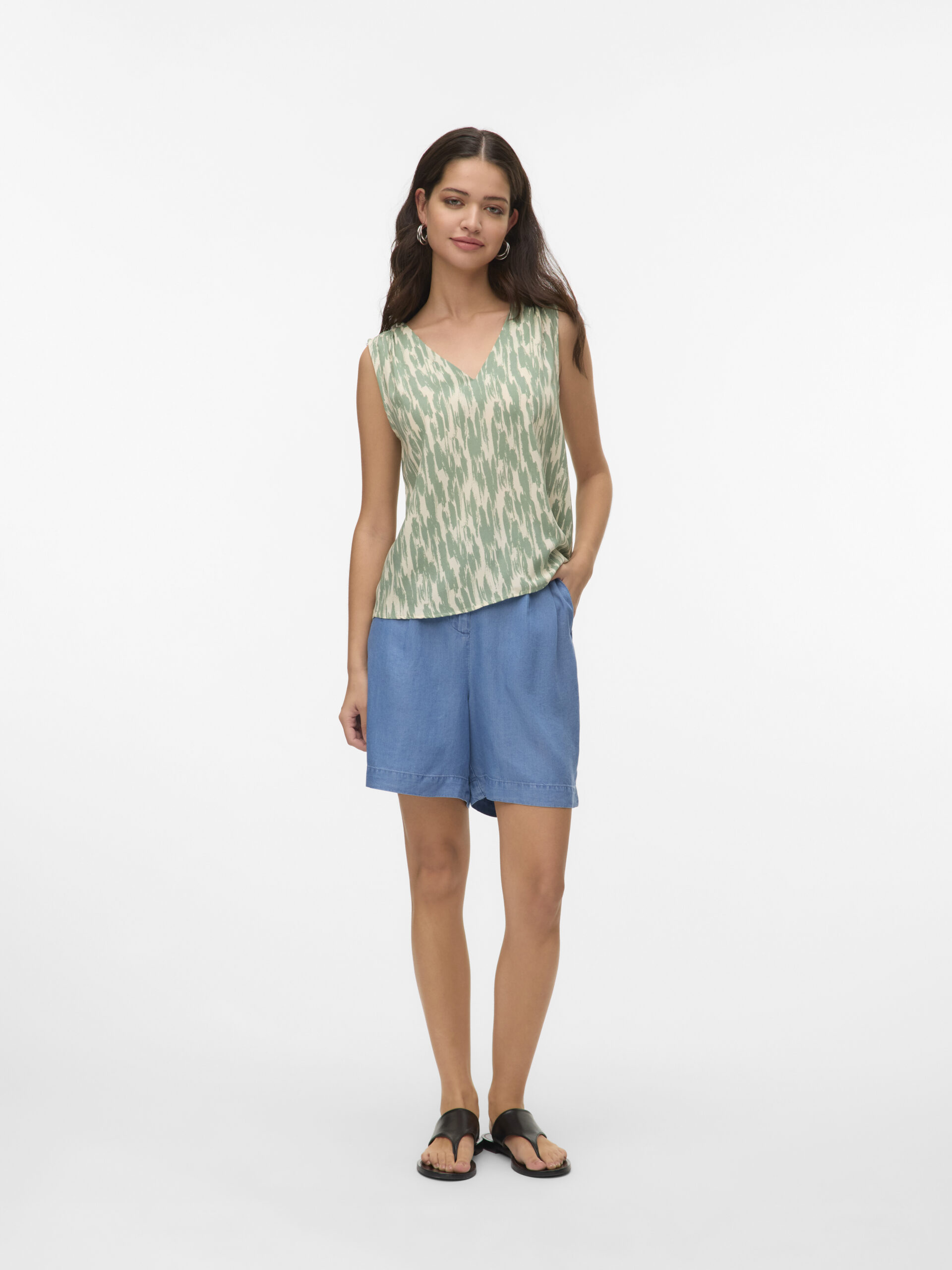 VERO MODA - Vmfleur Bermuda Tencel Shorts