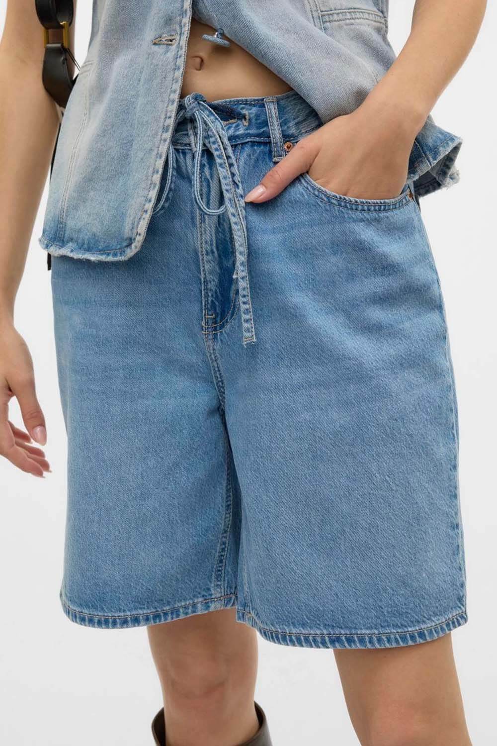 VERO MODA - Vmvilla Bermuda Denim Shorts
