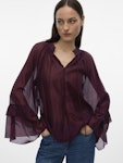 Jenna 7/8 Frill Top