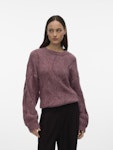 Zenia O-Neck Stitch Pullover