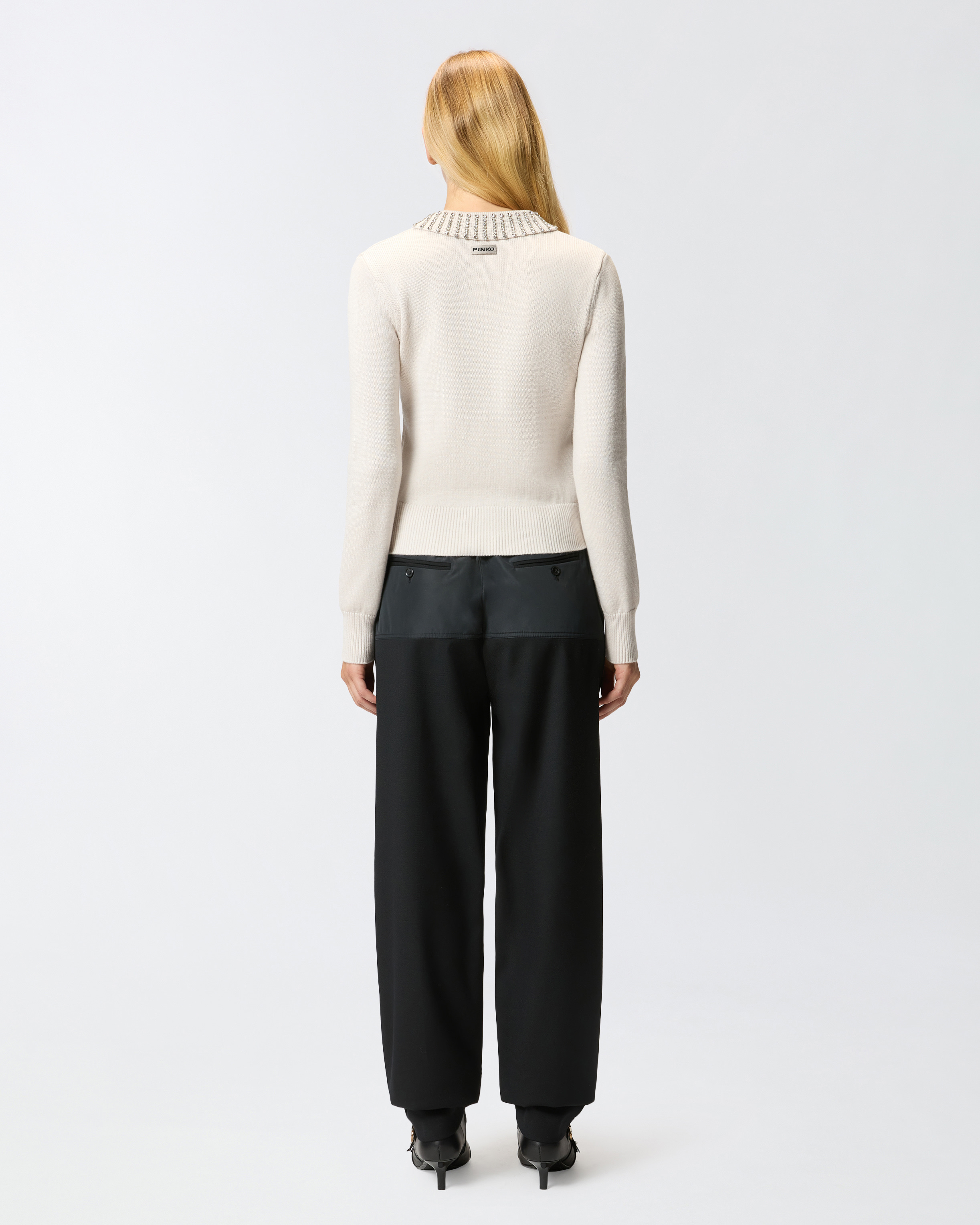 PINKO - Ventotene Maglia Blend Ws Stra