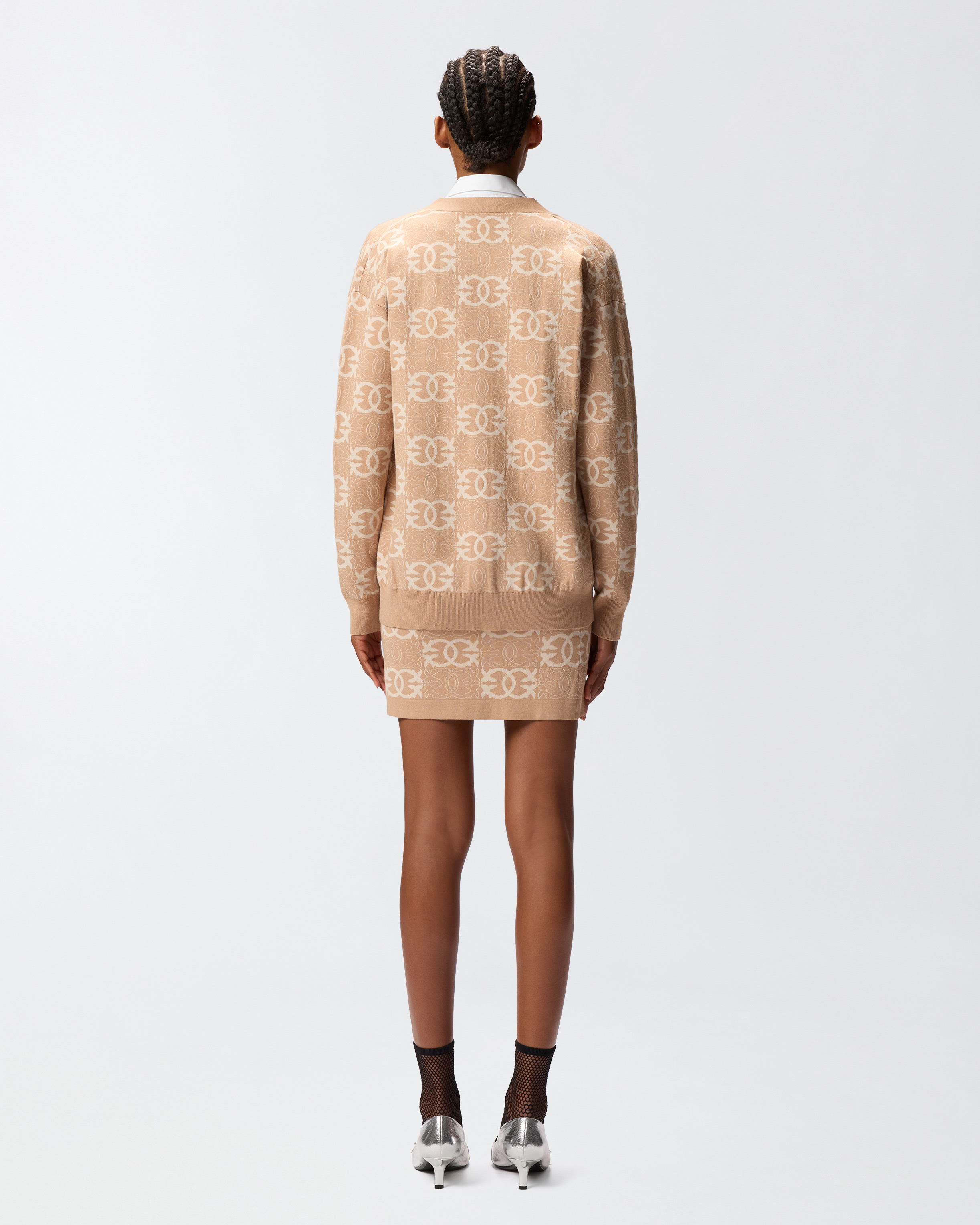 PINKO - Half Breed Cardigan Jacquard I