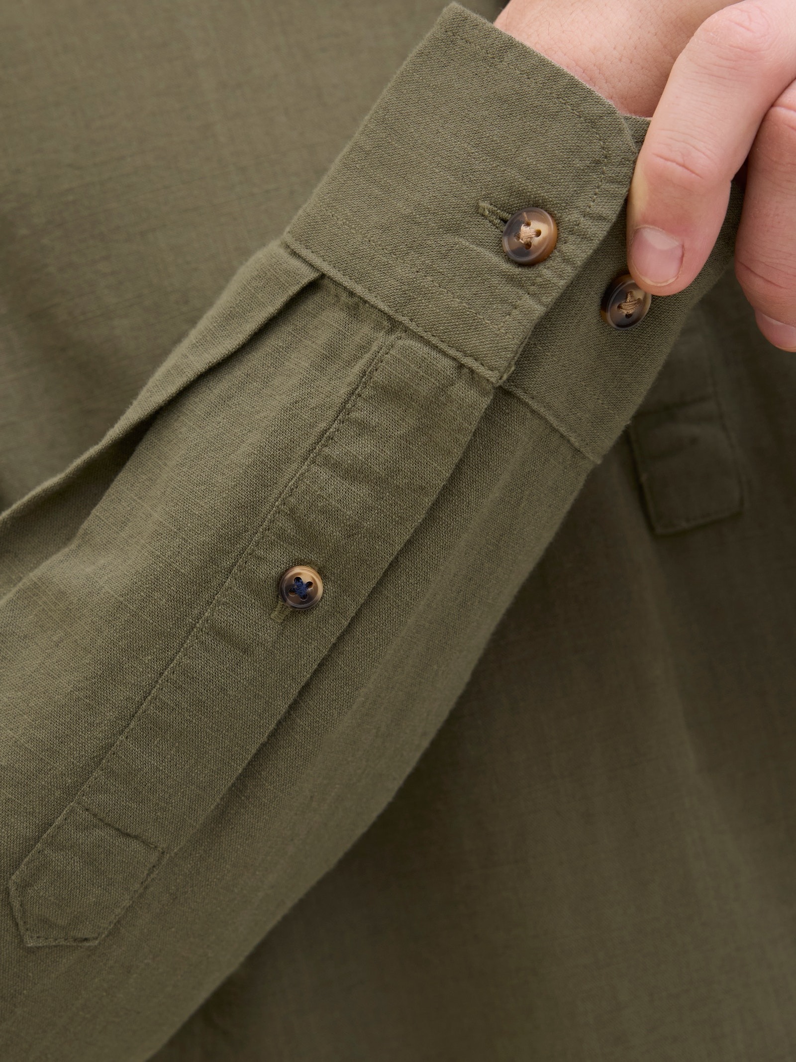 JACK & JONES - Summer Half Placket Shirt