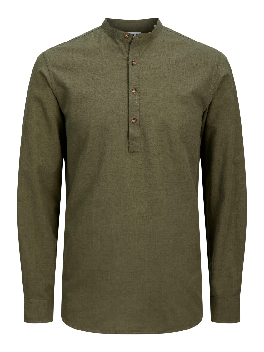 JACK & JONES - Summer Half Placket Shirt