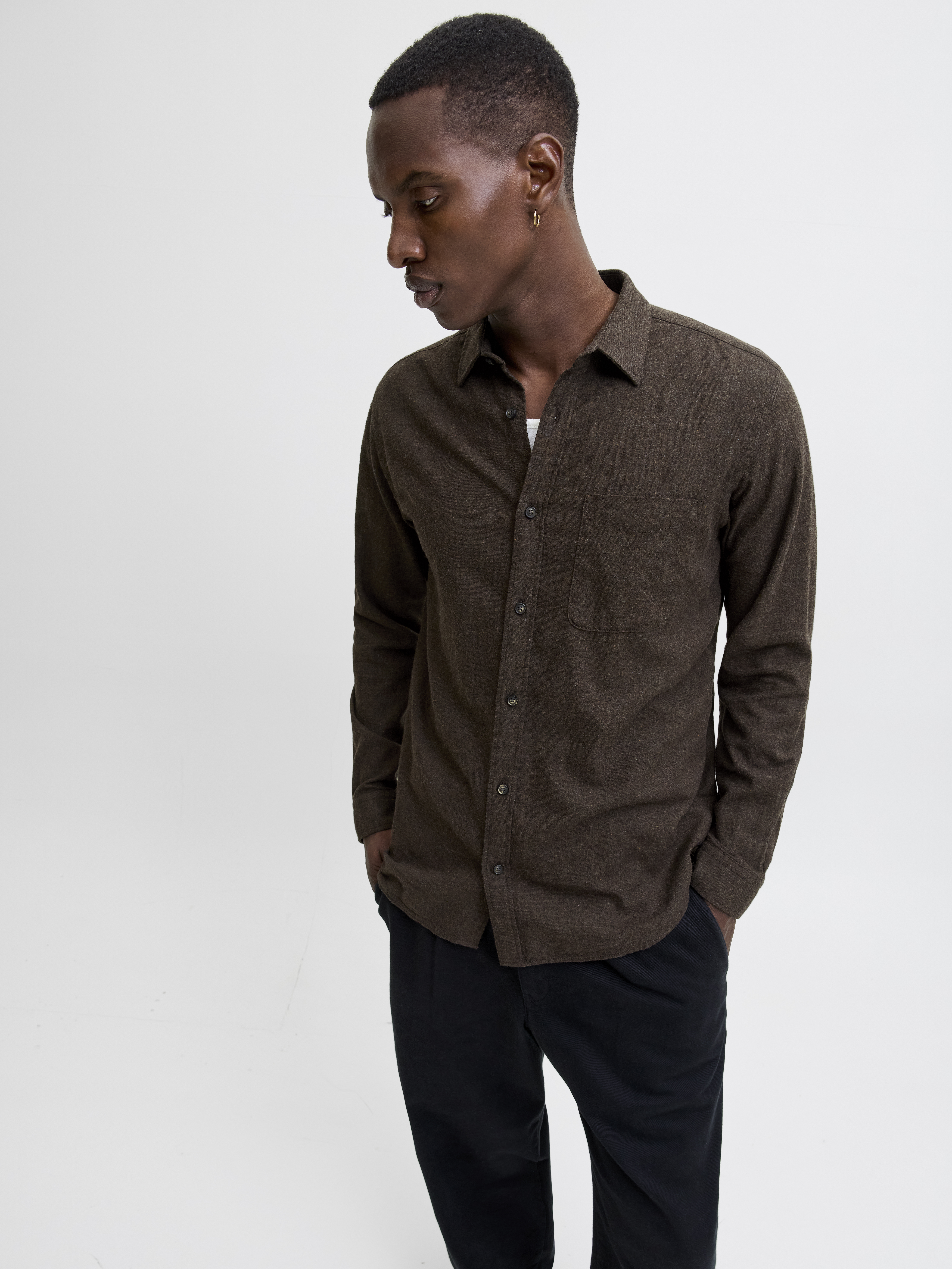 JACK & JONES - Classic Melange Shirt