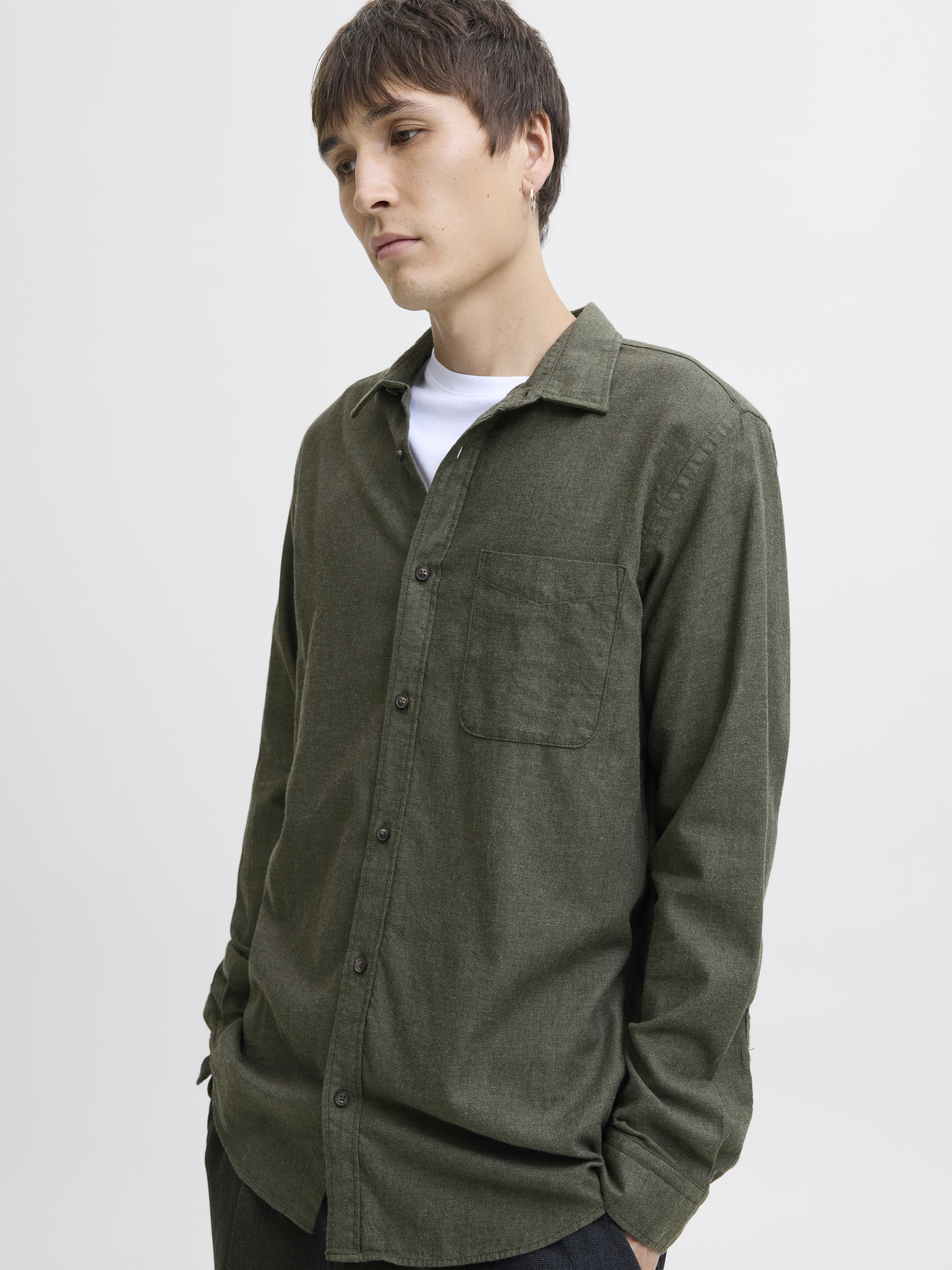 JACK & JONES - Classic Melange Shirt