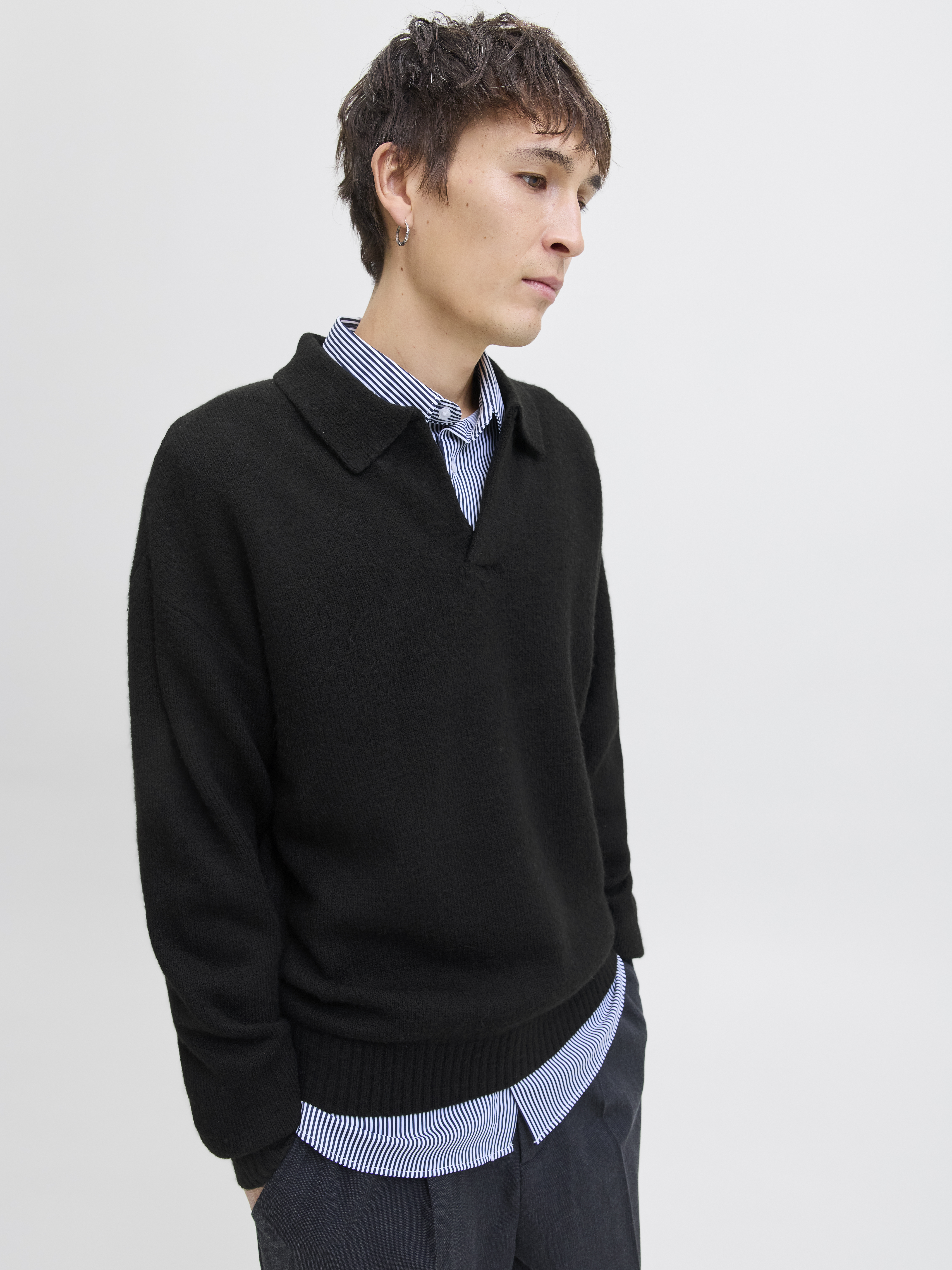 JACK & JONES - Soho Ollie Knit Split Neck