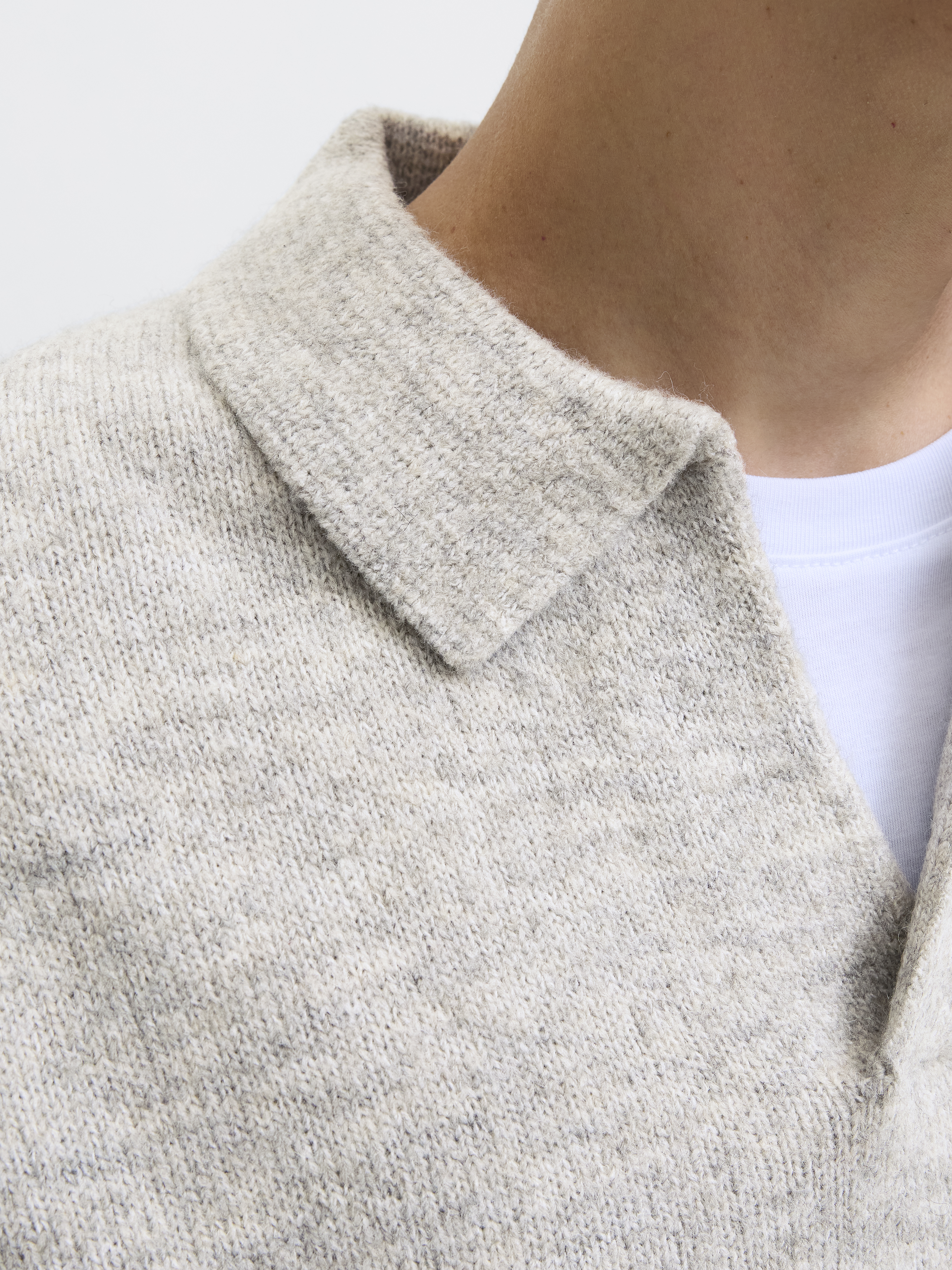 JACK & JONES - Soho Ollie Knit Split Neck