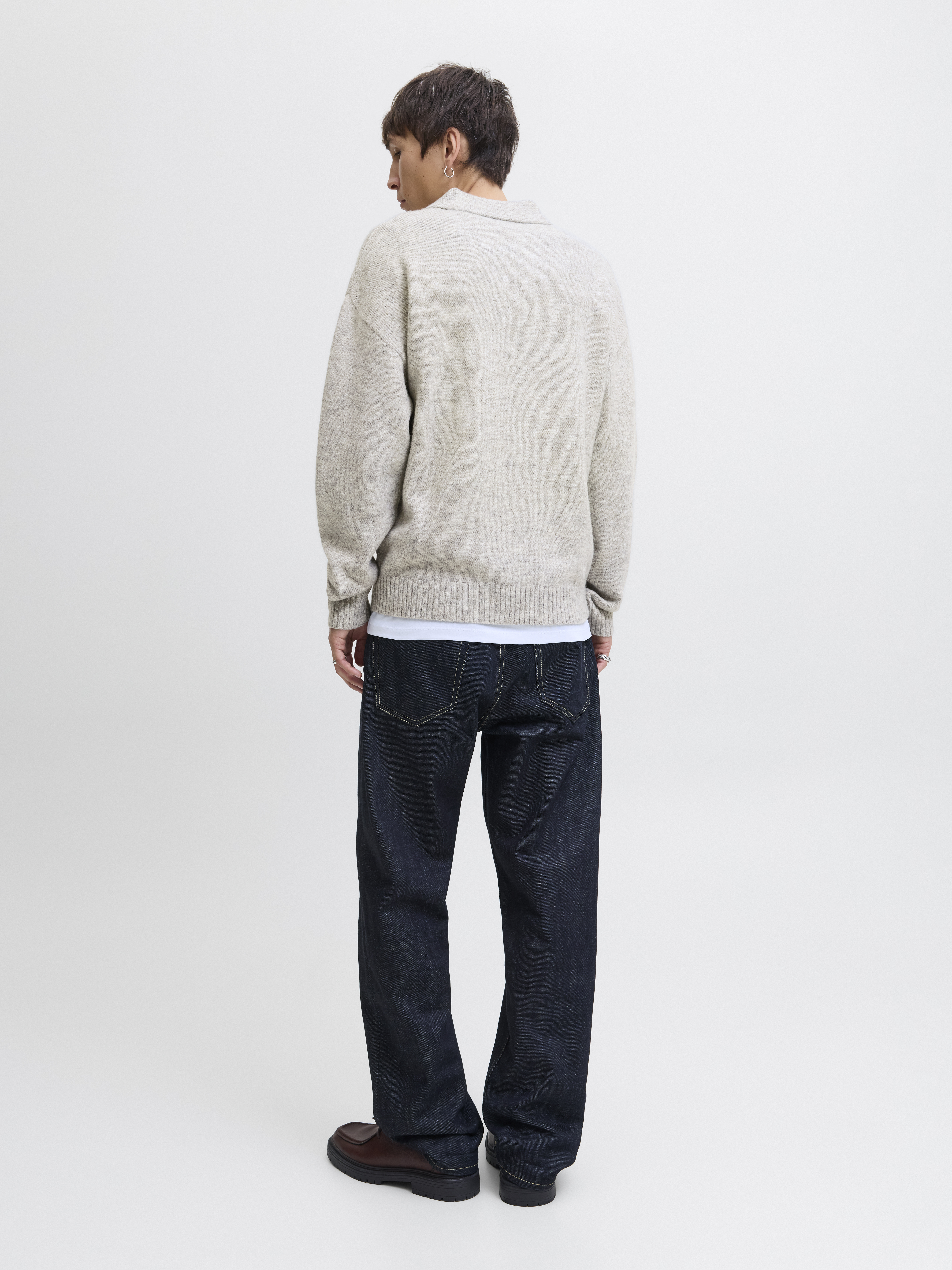 JACK & JONES - Soho Ollie Knit Split Neck