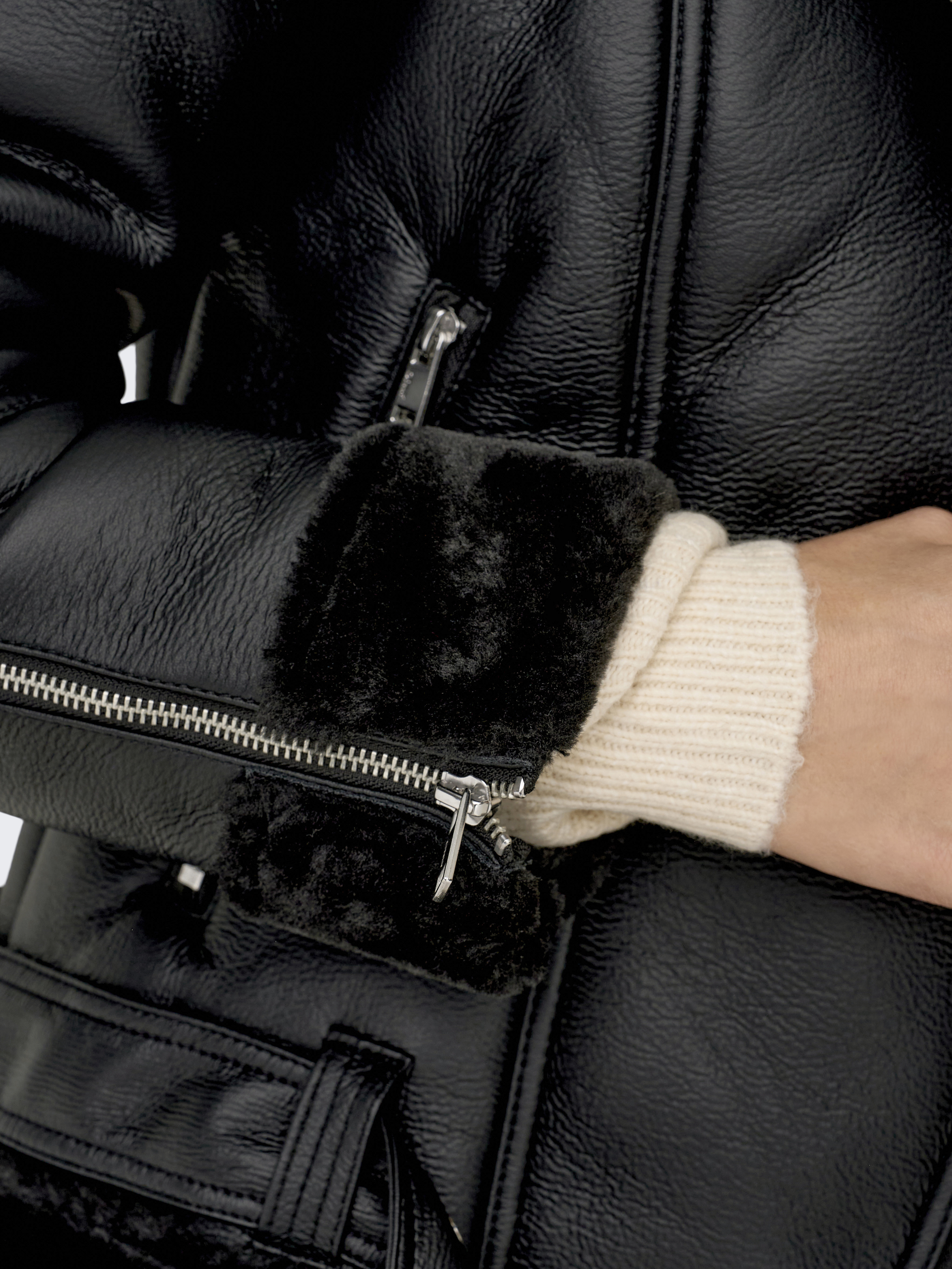 ONLY - Agnete Faux Leather Biker