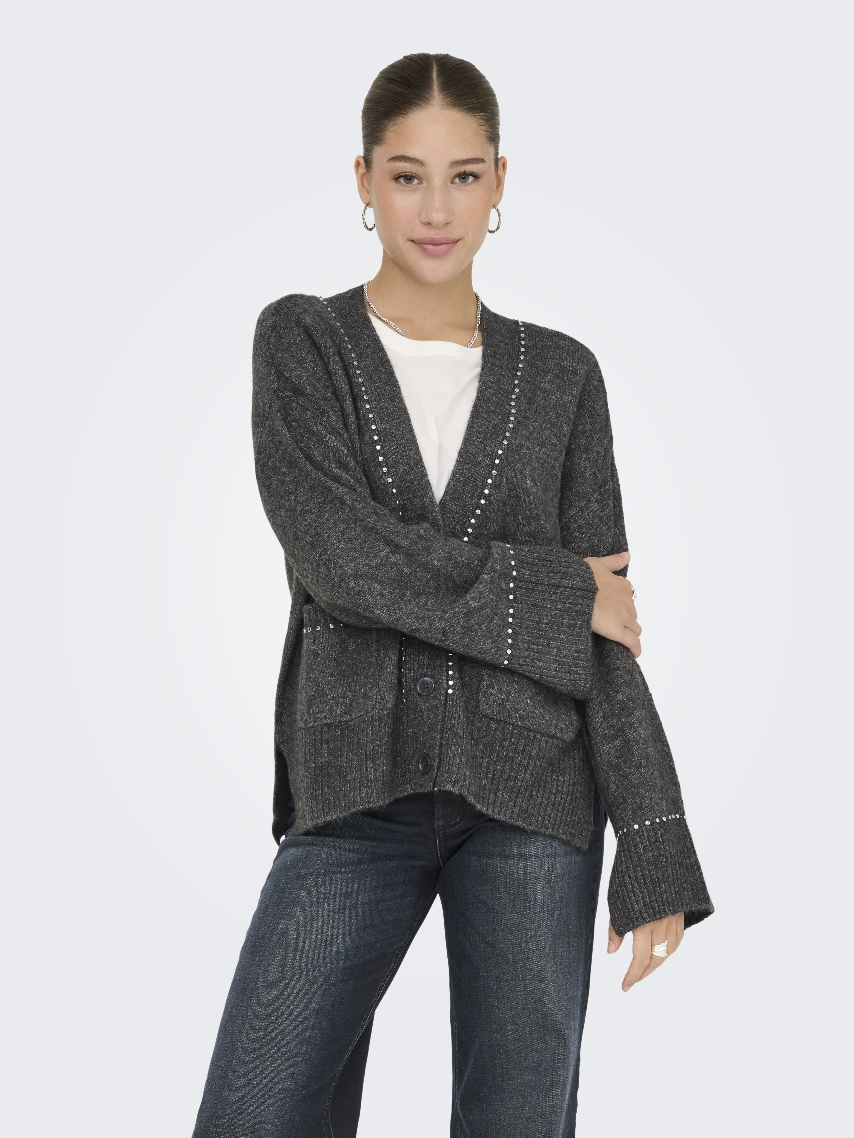 ONLY - Elsie Studs Cardigan