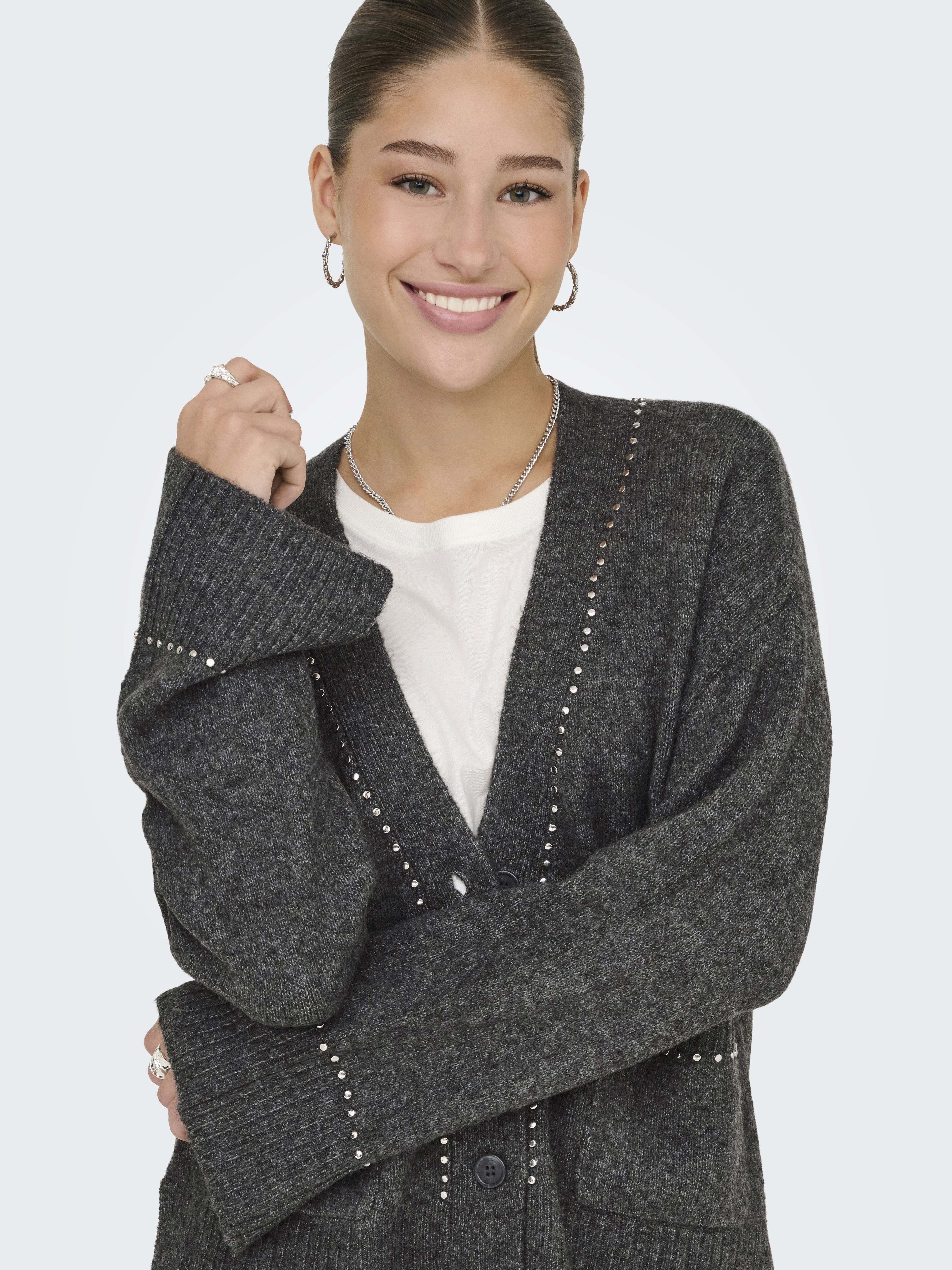 ONLY - Elsie Studs Cardigan