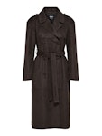 Bine Faux Suede Trenchcoat