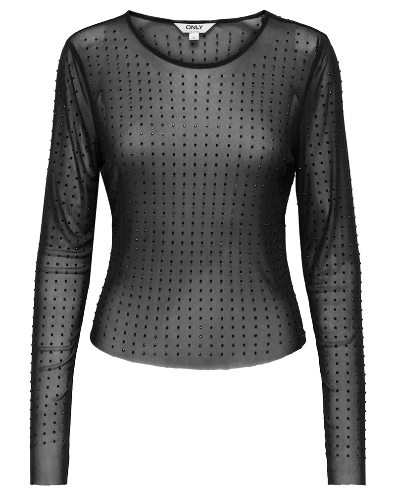 ONLY - Onlhilen Rhinestone Top
