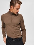 Half Zip Cardigan