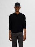 Tray Long Sleeve Knit Merino Polo