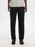 Slh196-Straight Terry Wool Blend Pant