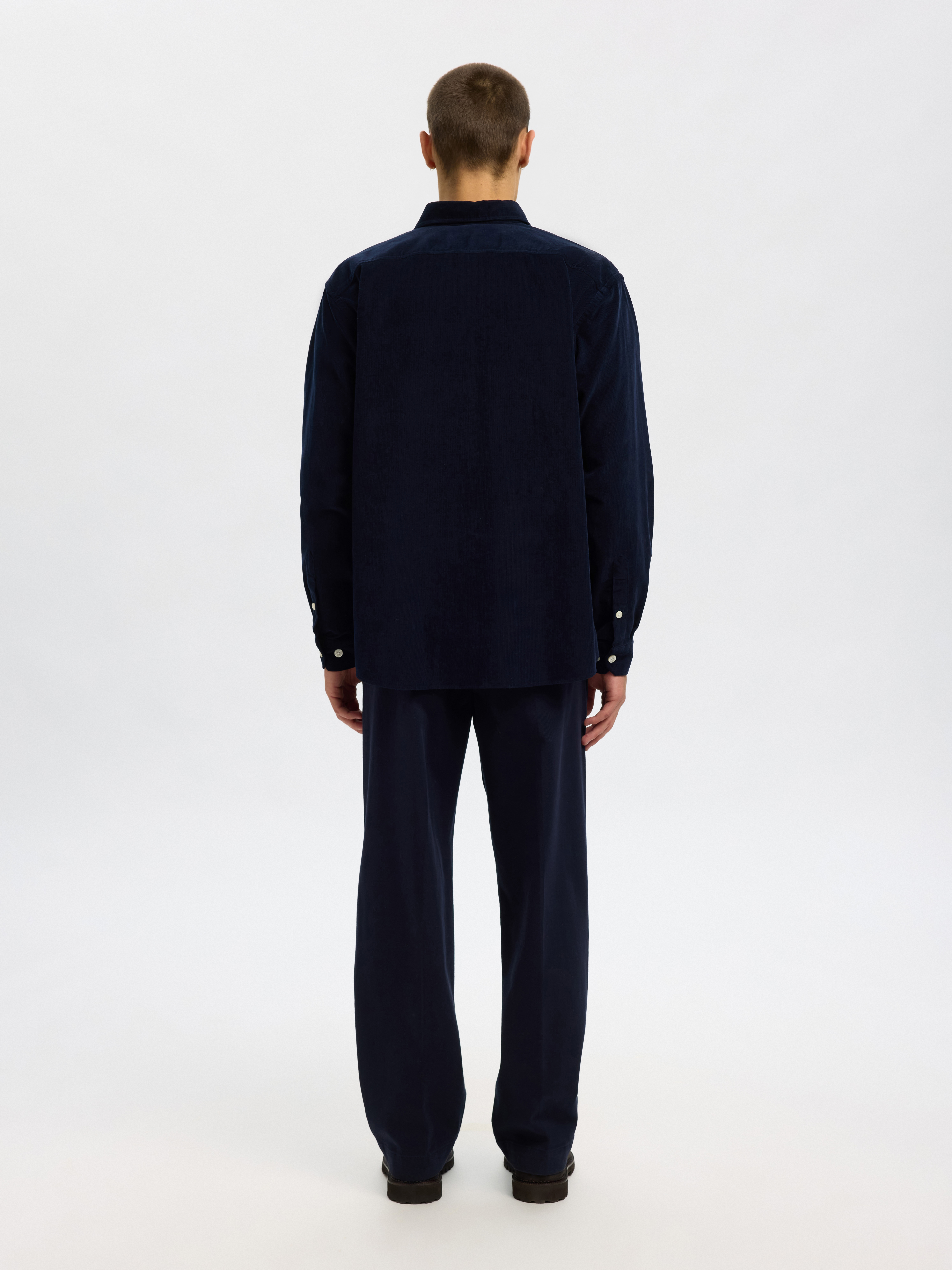 SELECTED - Slhregdanni Cord Bd Ls Shirt