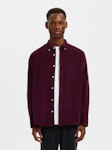 Slhregdanni Cord Bd Ls Shirt