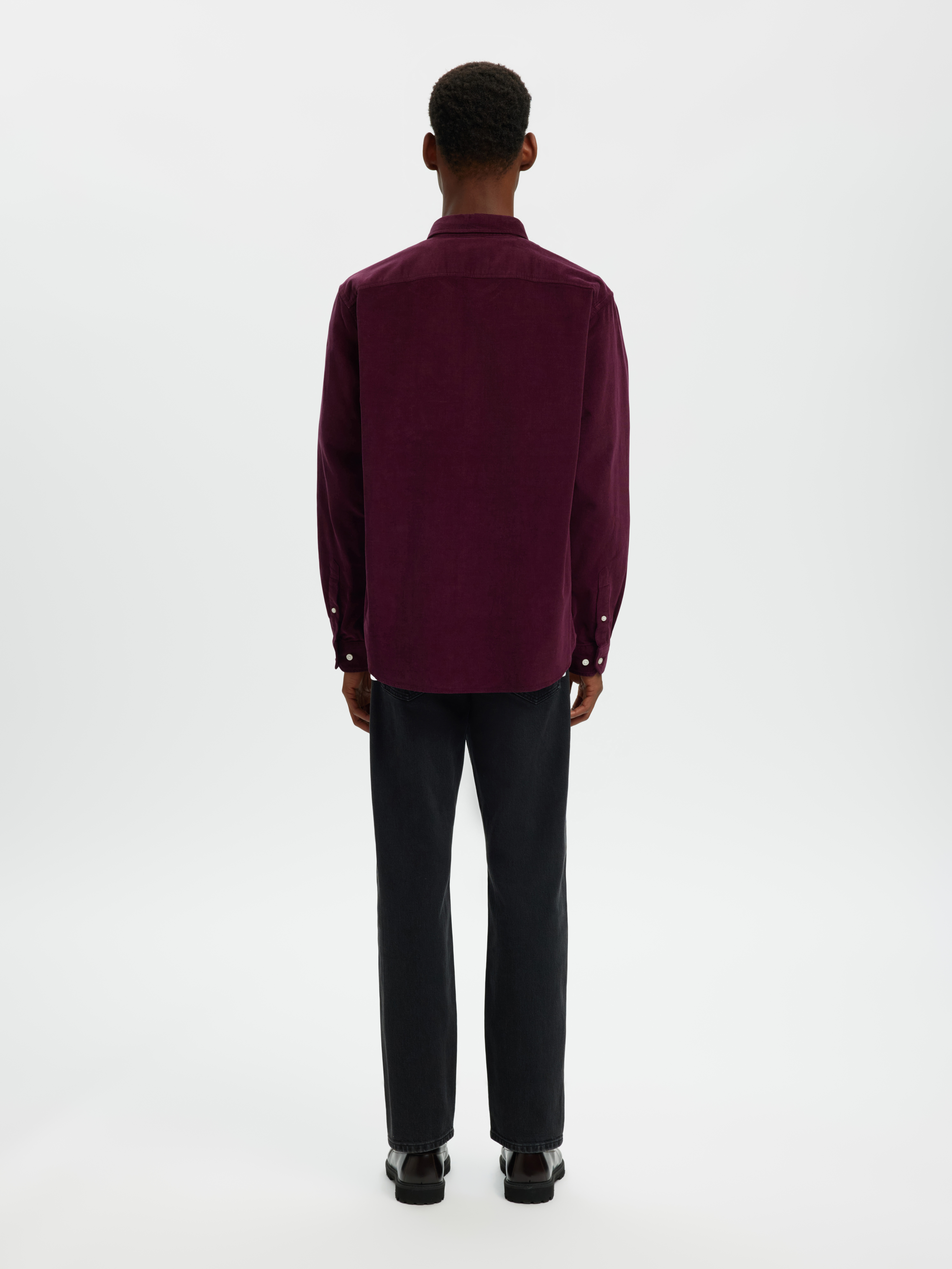 SELECTED - Slhregdanni Cord Bd Ls Shirt