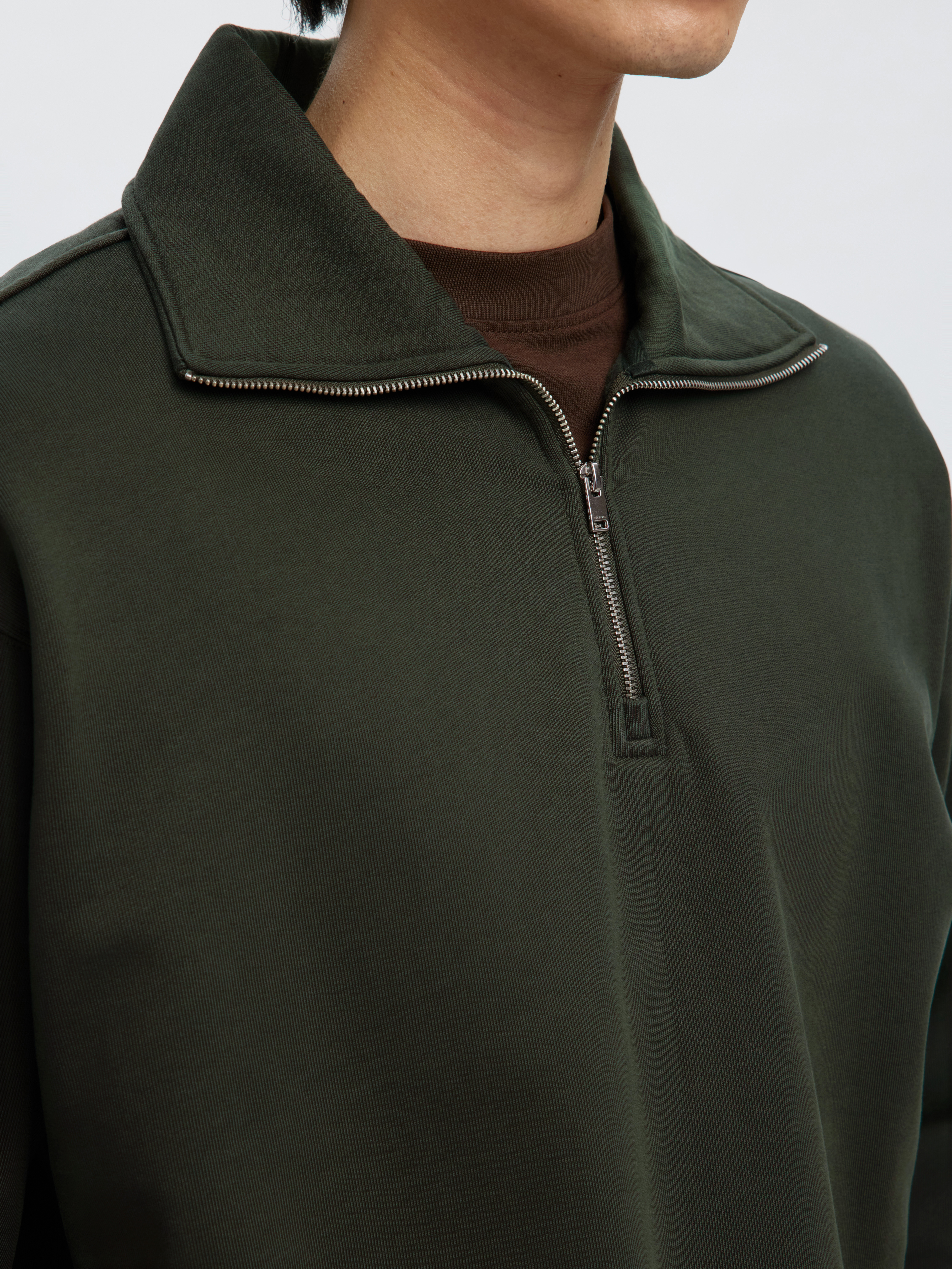 SELECTED - Relaxaron Half Zip Sweat