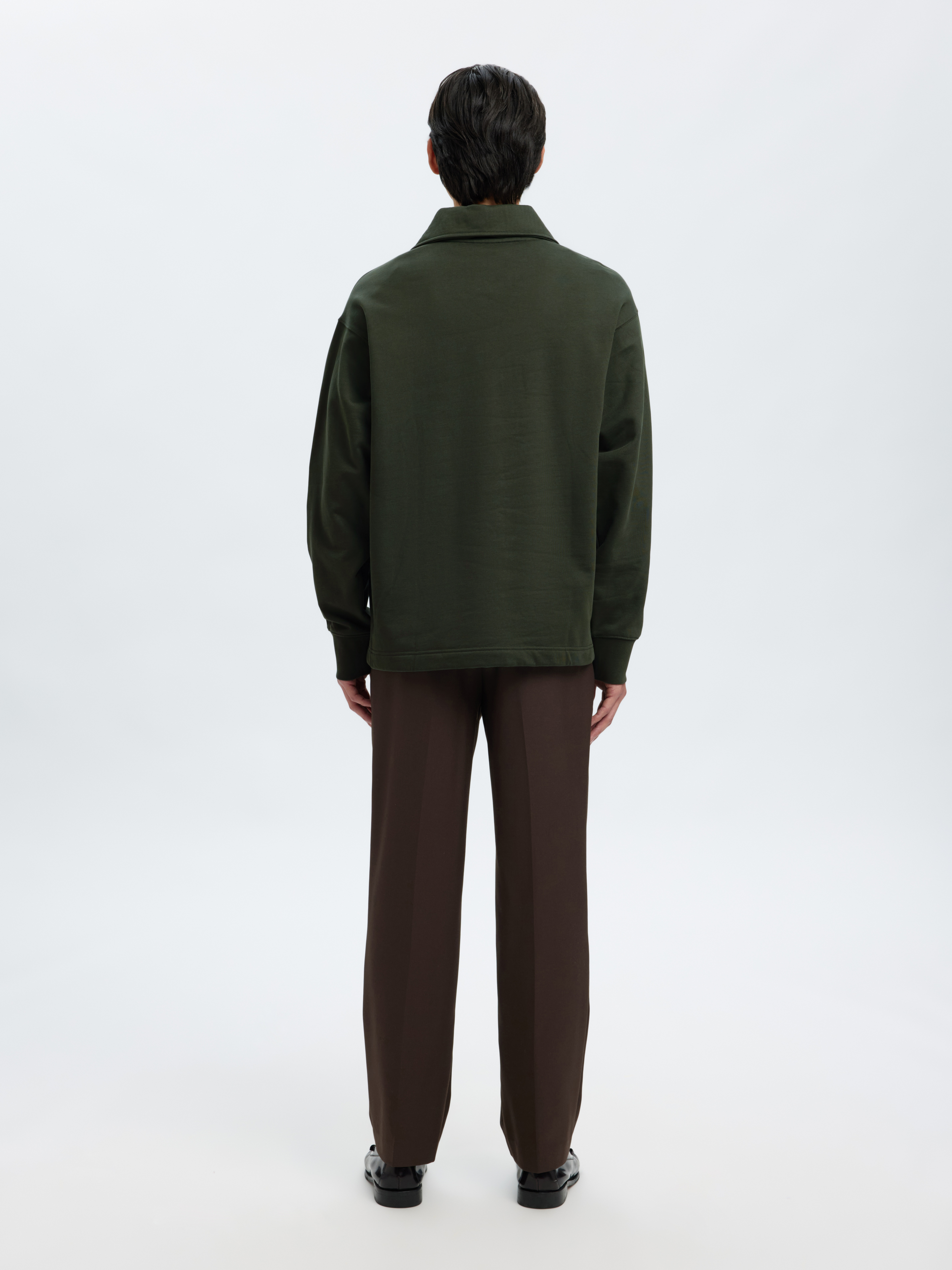 SELECTED - Relaxaron Half Zip Sweat