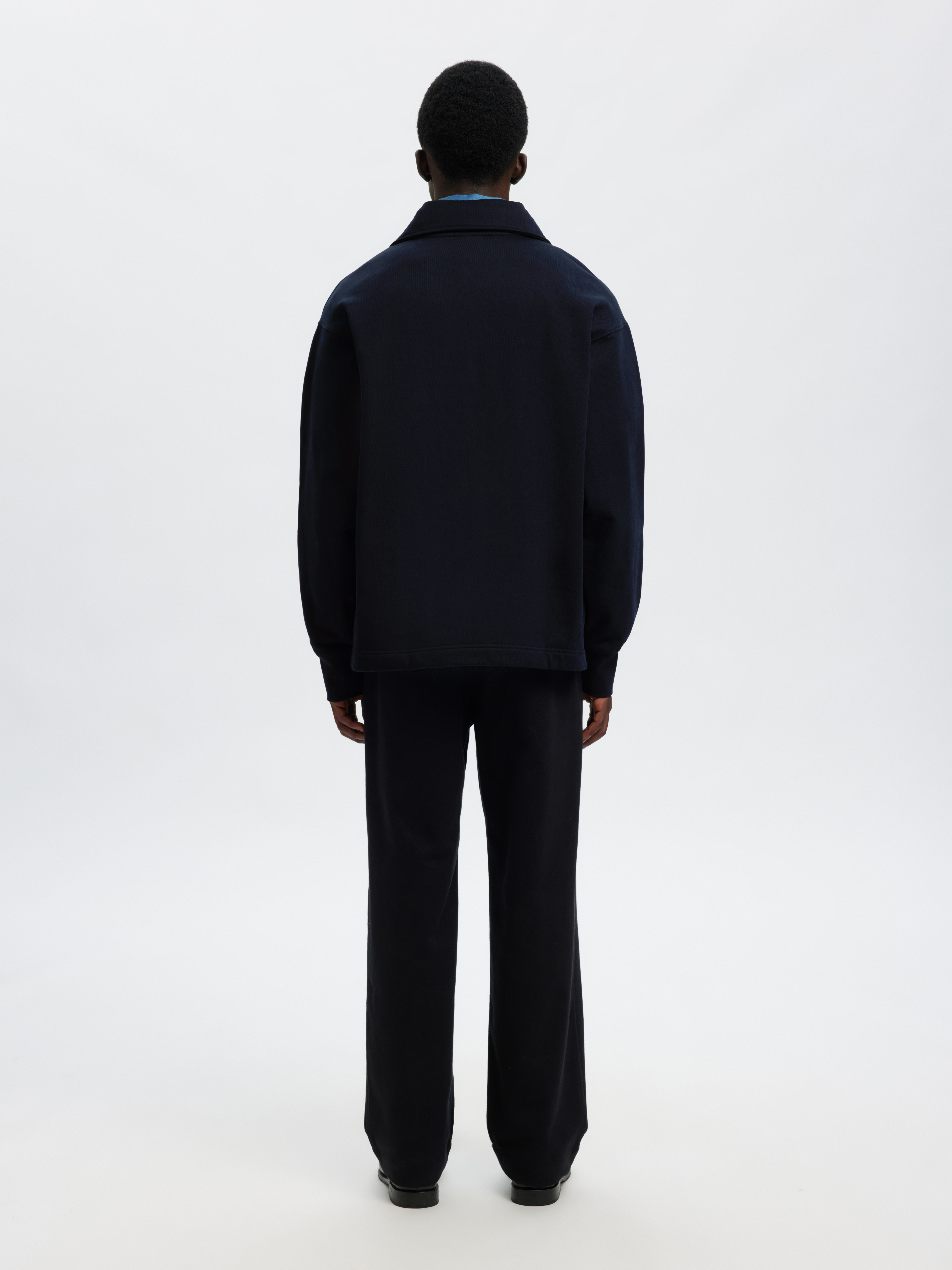 SELECTED - Relaxaron Half Zip Sweat