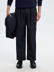 Relaxed-Anderson Wool Blend Trousers