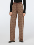 Monogram Jacquard Trousers