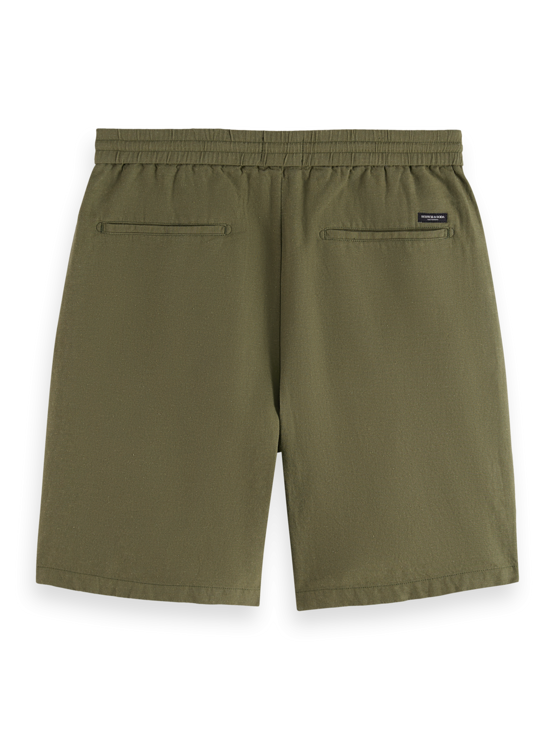 SCOTCH & SODA - Cotton Linen Relaxed Fit Bermuda