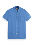 Regular Fit Short Sleeve Linen Shirt