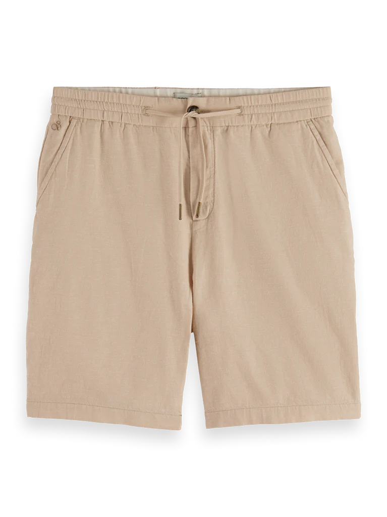 SCOTCH & SODA - Cotton/Linen Twill Bermuda