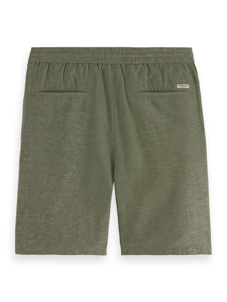 SCOTCH & SODA - Cotton/Linen Twill Bermuda