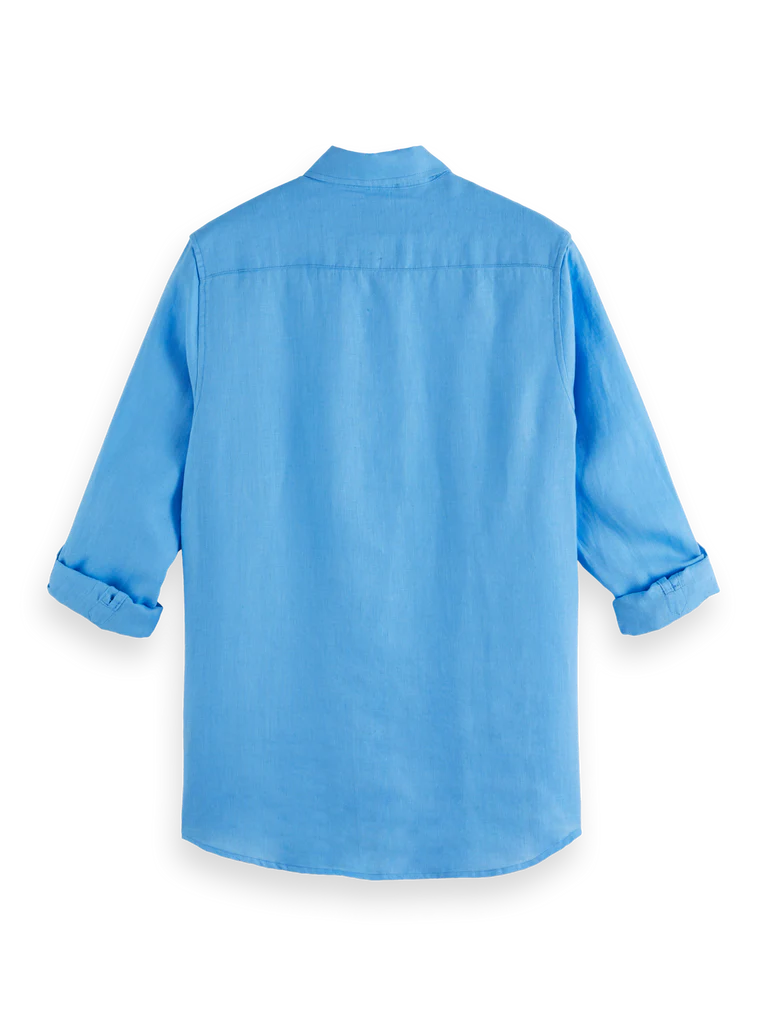 SCOTCH & SODA - Seasonal Core-Regular Fit Linen Shirt