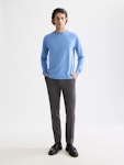 Stuart Melange Jersey Regular Slim Chino