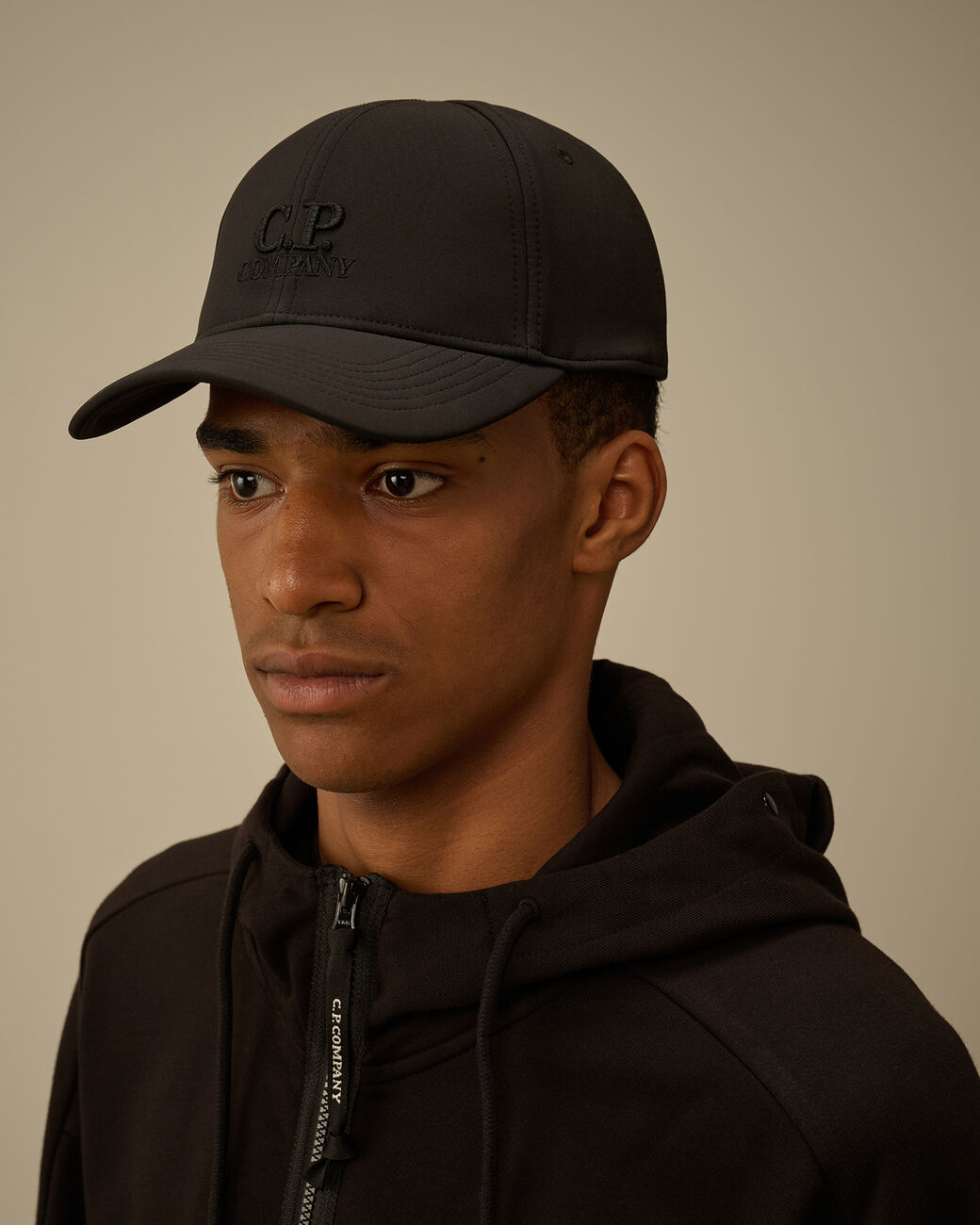 C.P. COMPANY - C.P. Shell-R Logo Cap